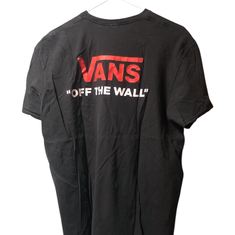 Vintage Vans Black T-Shirt - Off The Wall Design
